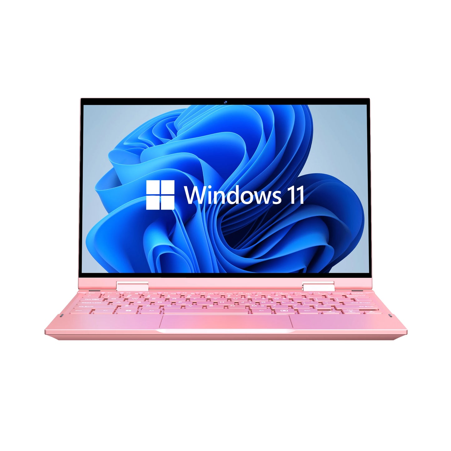 2 in 1 Touch Screen 10.95 Inch 360° Flip Laptop Intel N95 Win 11 Pro 16GB DDR5 2TB SSD Metal for Office Gaming Mini Notebook PC